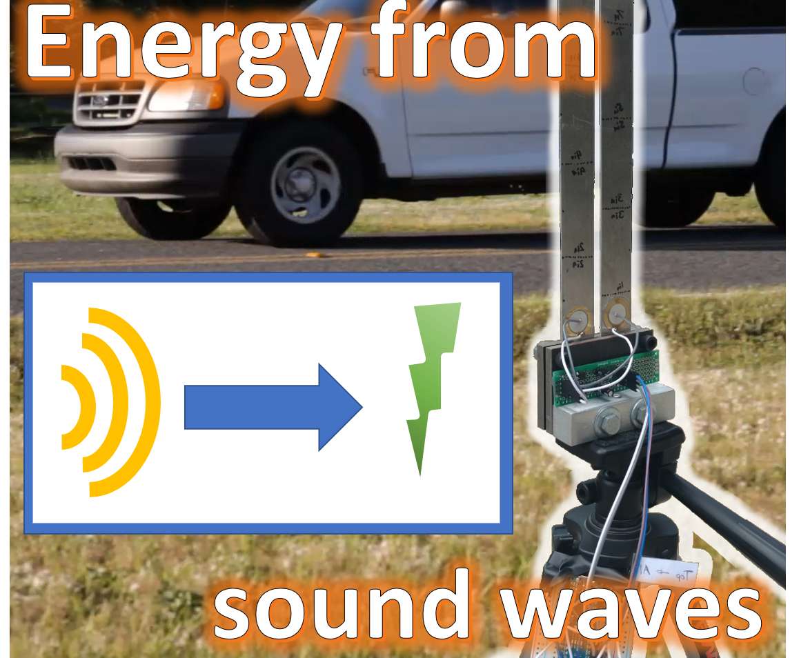 Harvesting Sound Energy From Passing Cars