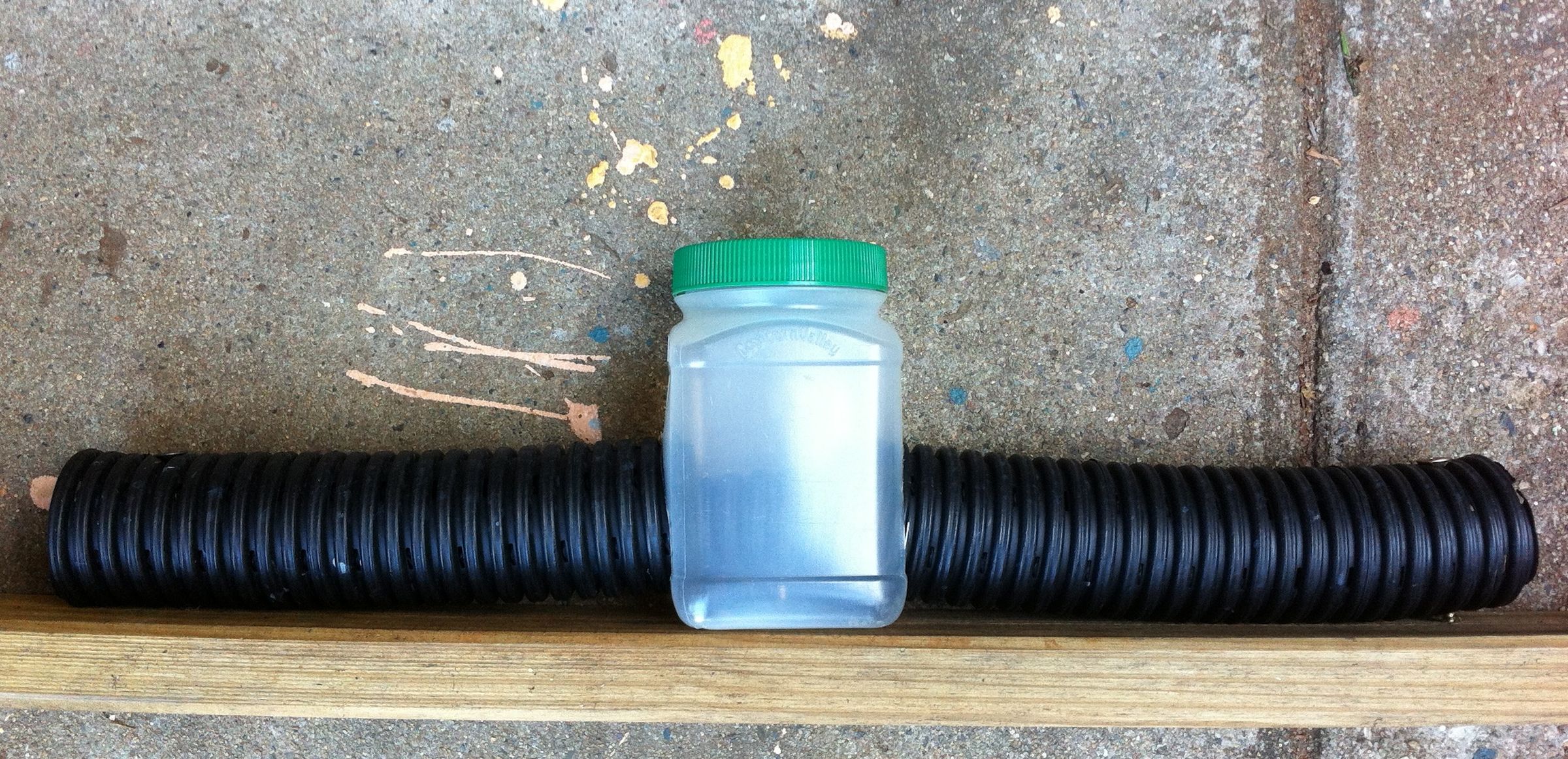 Rat Bait Holder Made From Junk