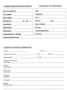Print Requisition and Procedure Forms
