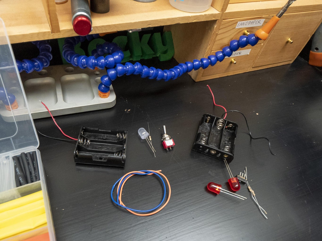 Easy LED Circuit 5 Steps with Pictures Circuit Diagram