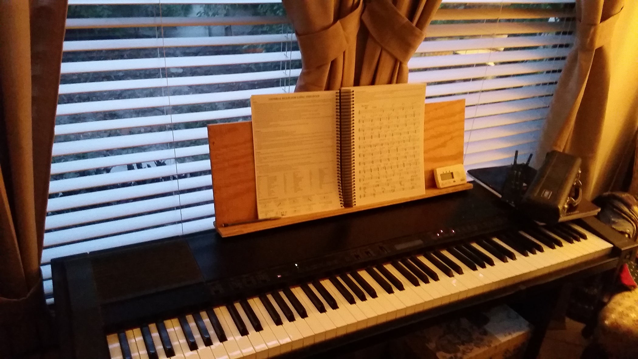 Make a Replacement Music Score Stand for Dp3000c Electronic Piano