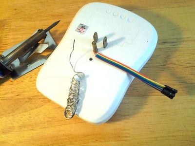 Solder and Hot Glue