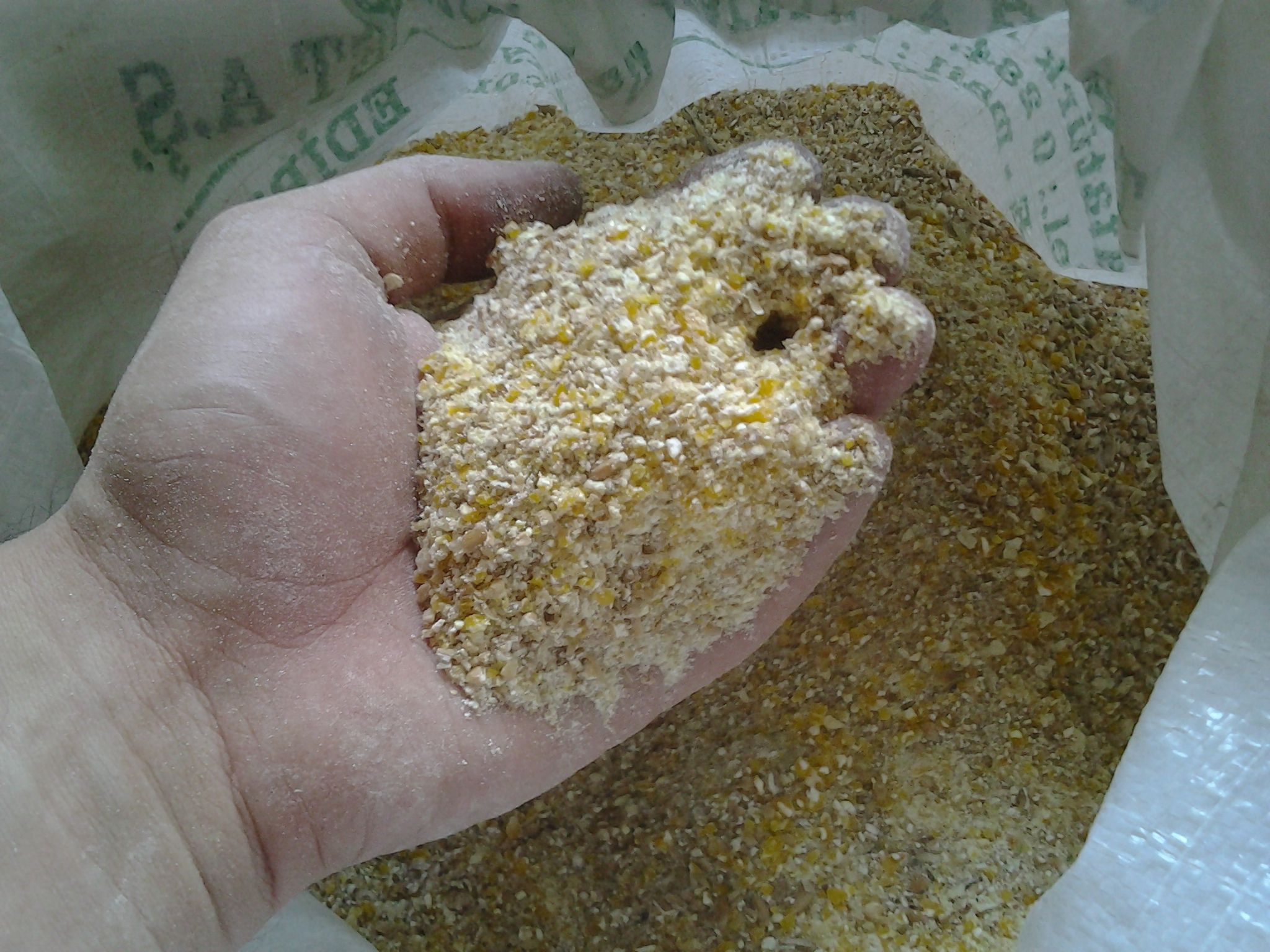 home made corn grinder