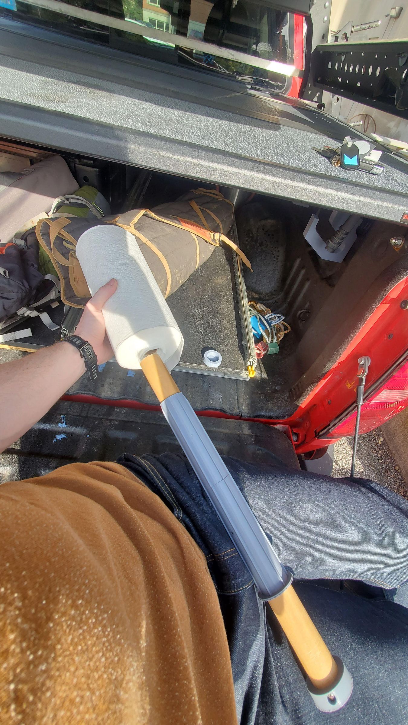 Camping Paper Towel Dispenser for 20152023 Chevy Colorado (Short Bed) 14 Steps (with Pictures