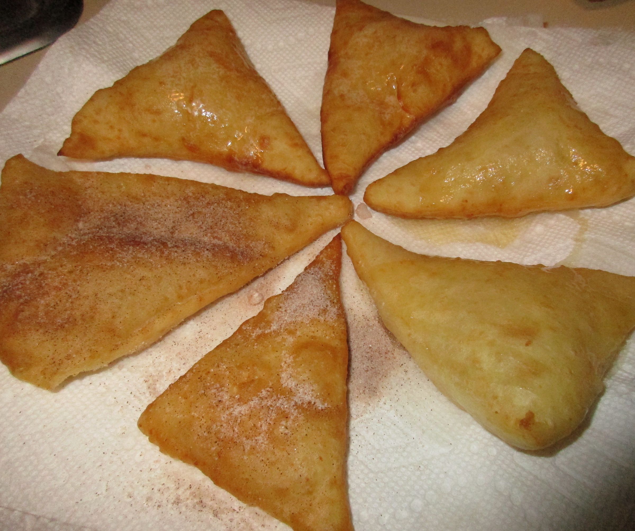 Fry Bread - Sopapilla Style W/yeast