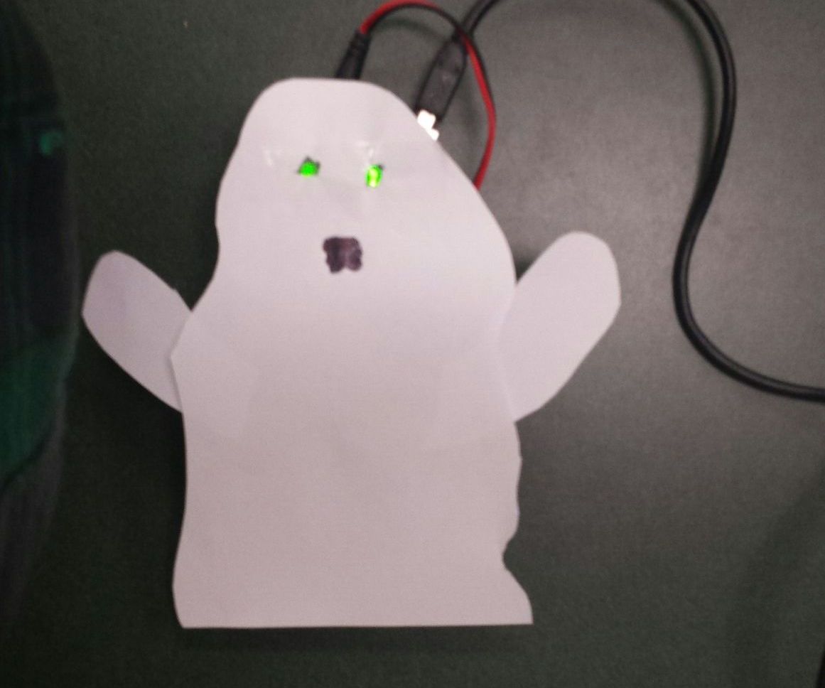 Spooky Ghost with Arduino