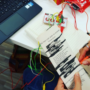 Explore Makey Makey and Make Circuits for Poetry