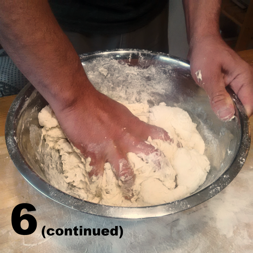 No Knead ''Stick Bread'' Quick Recipe for Camping Use 3 Steps (with