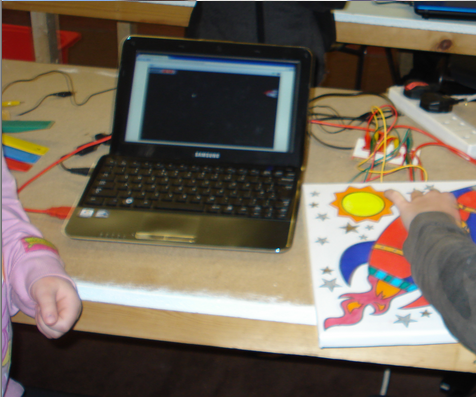 Picture Frame Game Controller With Makey Makey and Scratch