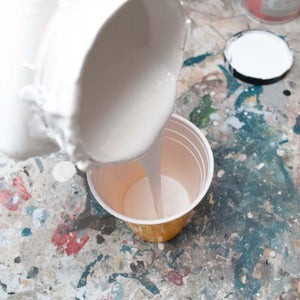 Pour the Paint in a Cup