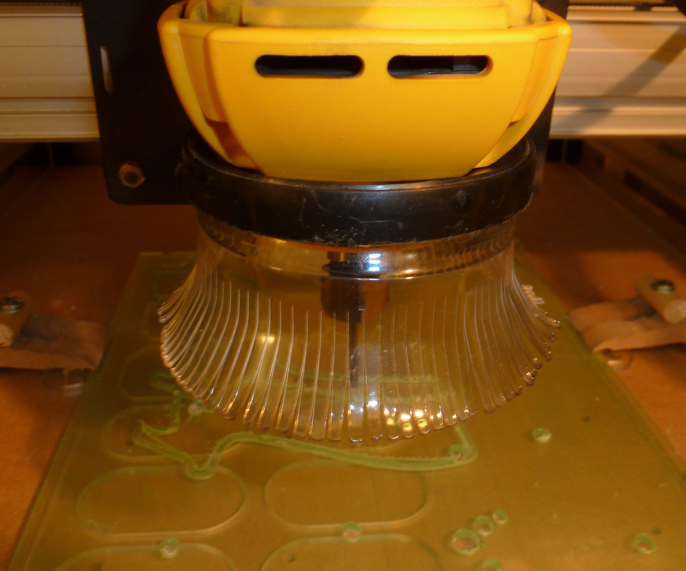 Detachable Dust Shoe for DW660 and Shapeoko CNC