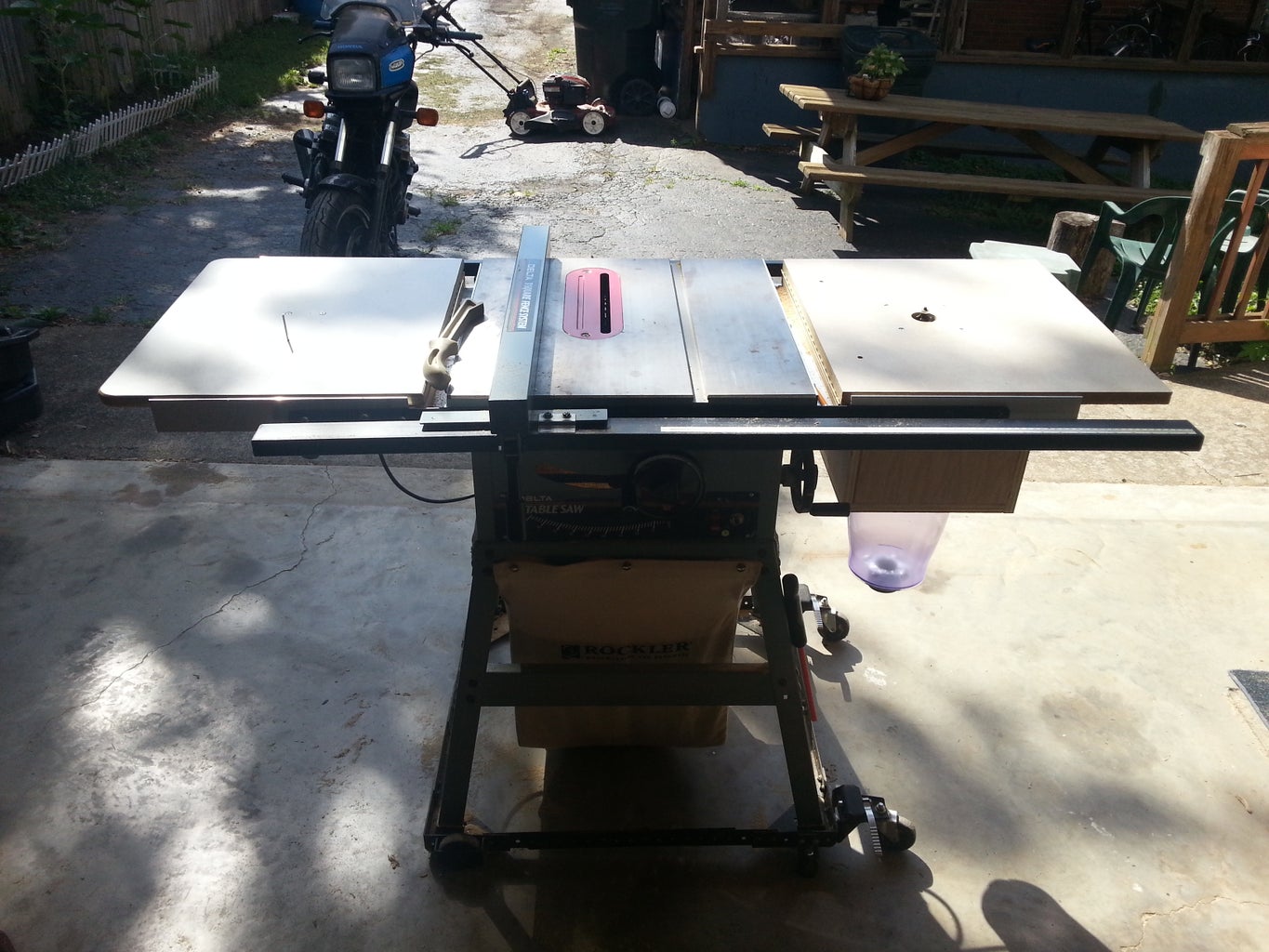 Portable Table For Your Portable Table Saw With Pictures Instructables Portable Table For Your Portable Table Saw With Pictures Instructables