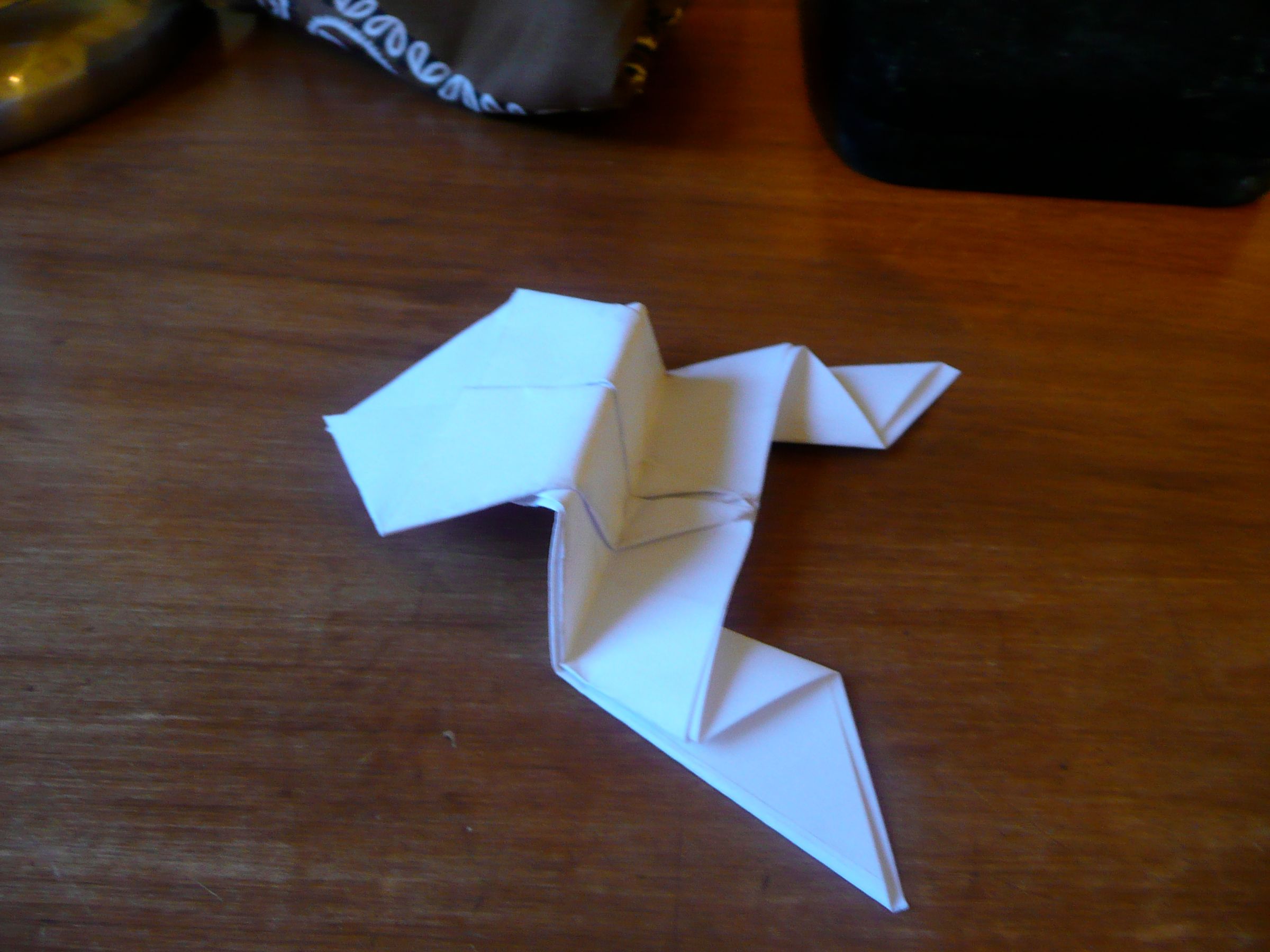 Origami Jumping Frogs