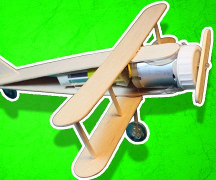 Cute Battery Powered Plane