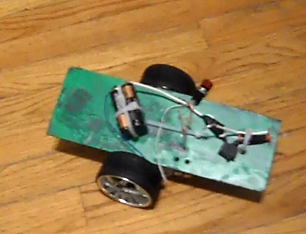 Old RC Car+ Blinking Led