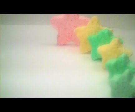 Lucky Stars Bath Bombs DIY