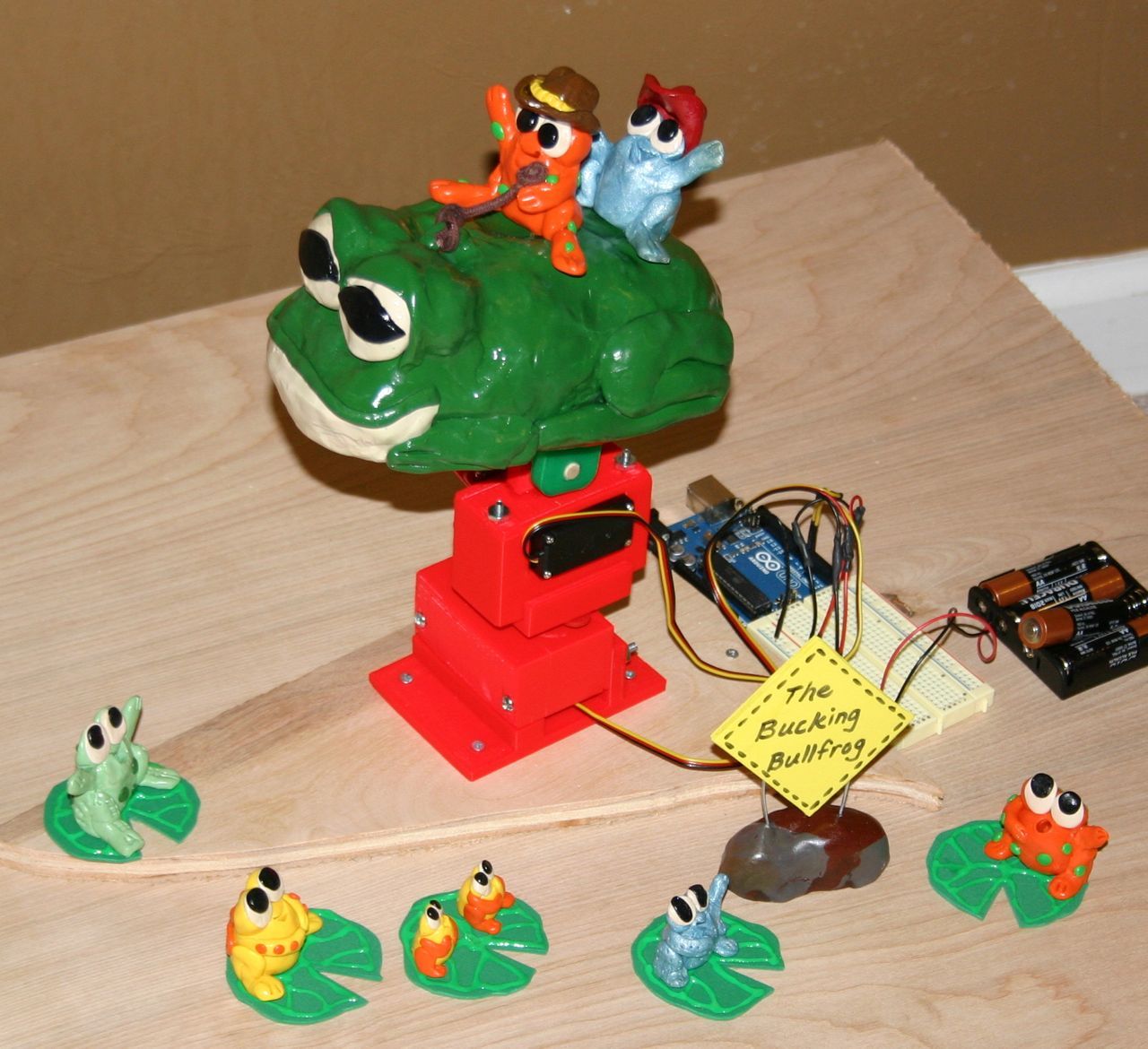 The Bucking Bullfrog