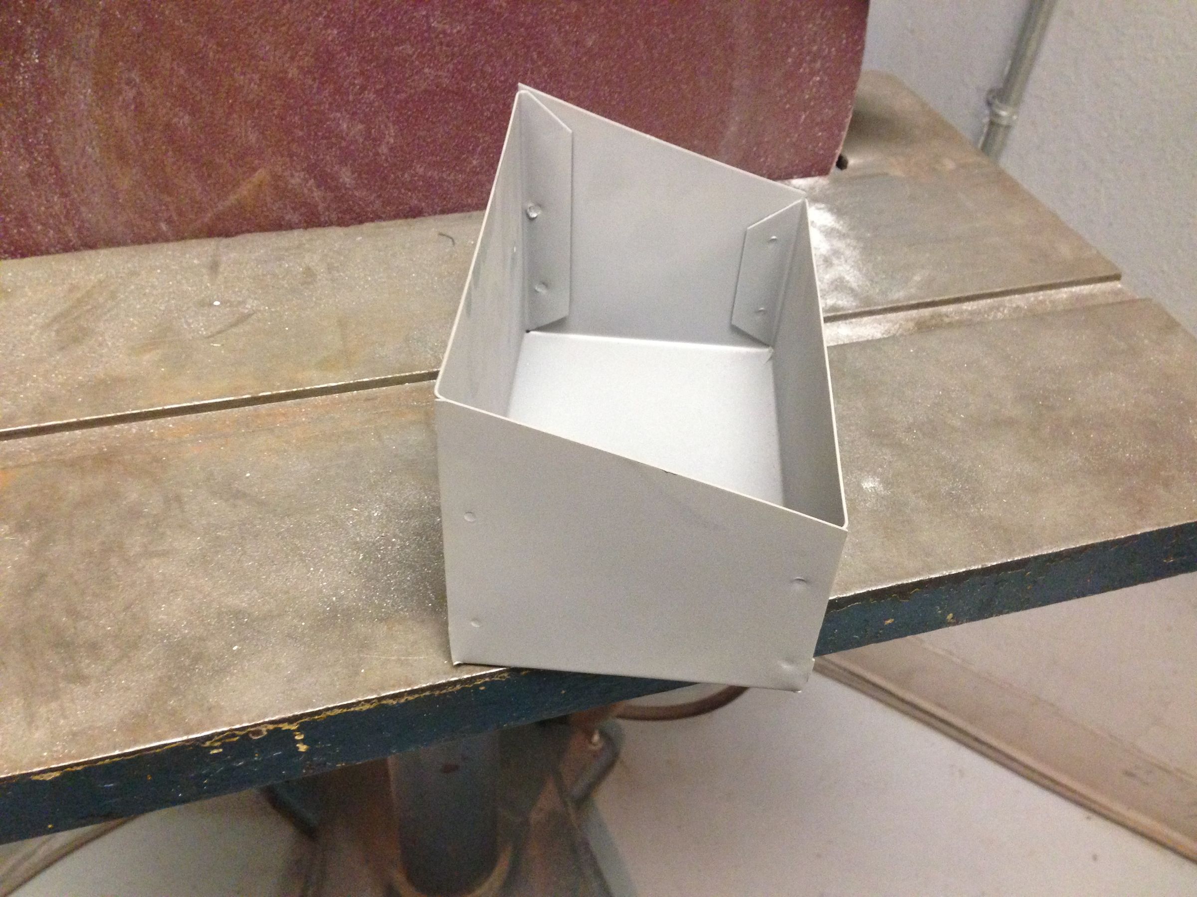 Sandblasting and Powder Coating Sheet Metal Toolbox. or Just About
