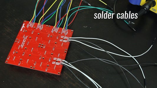 Solder the Jumper Cables to the Board and Plug Them In