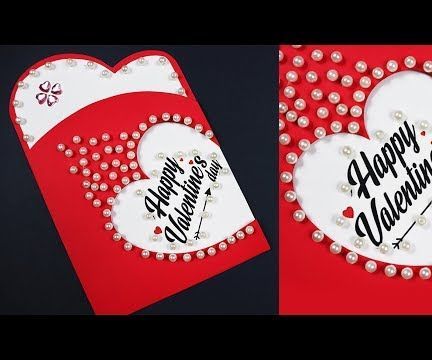 Beautiful Handmade Valentine's Day Card