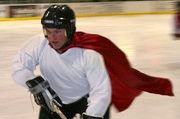 Family Vs. Family Hockey 