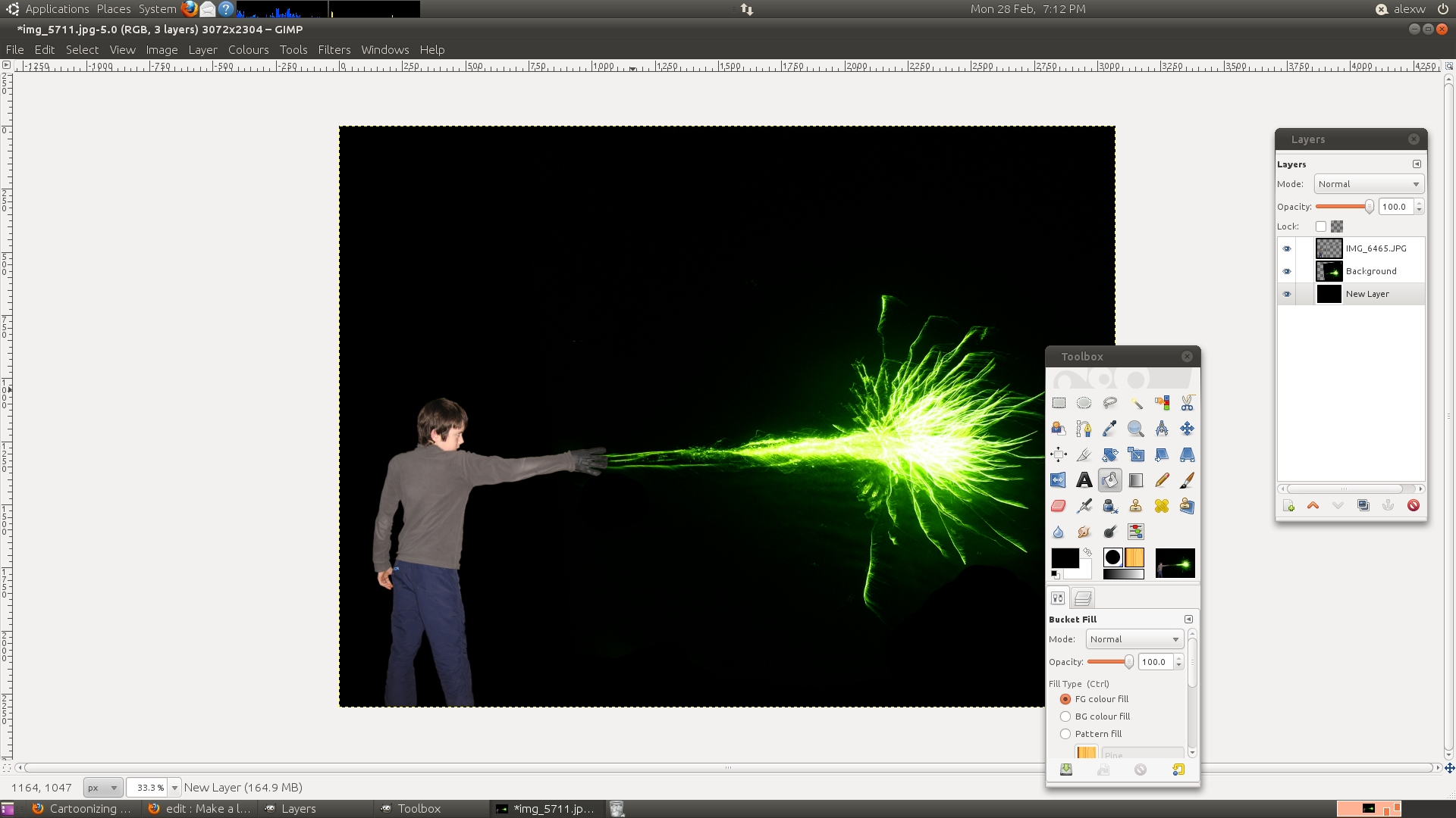Make a Light Explosion With Gimp or Photoshop : 9 Steps - Instructables