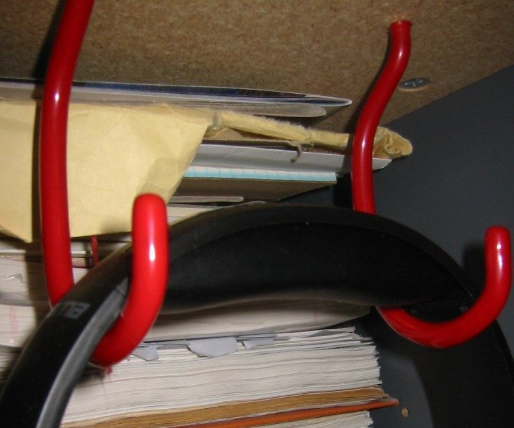 Bicycle Hook Headphone Holder Hanger for under 2 dollars