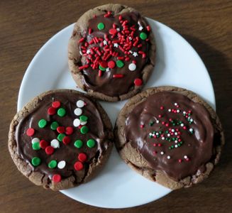 Chocolate-Mint Cookies