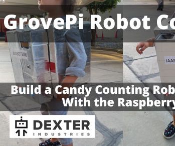 Candy Counting Robot Costume With the Raspberry Pi