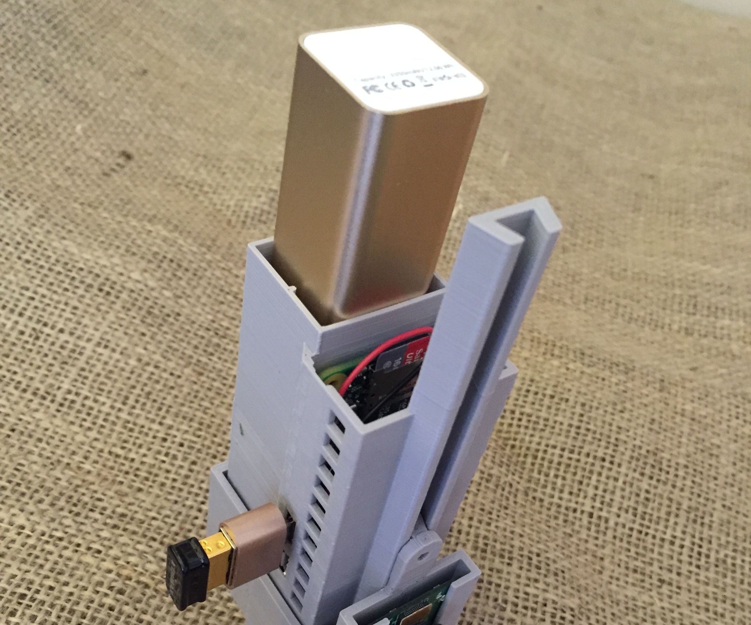 Building a Raspberry Pi Zero PoV Wireless Camera
