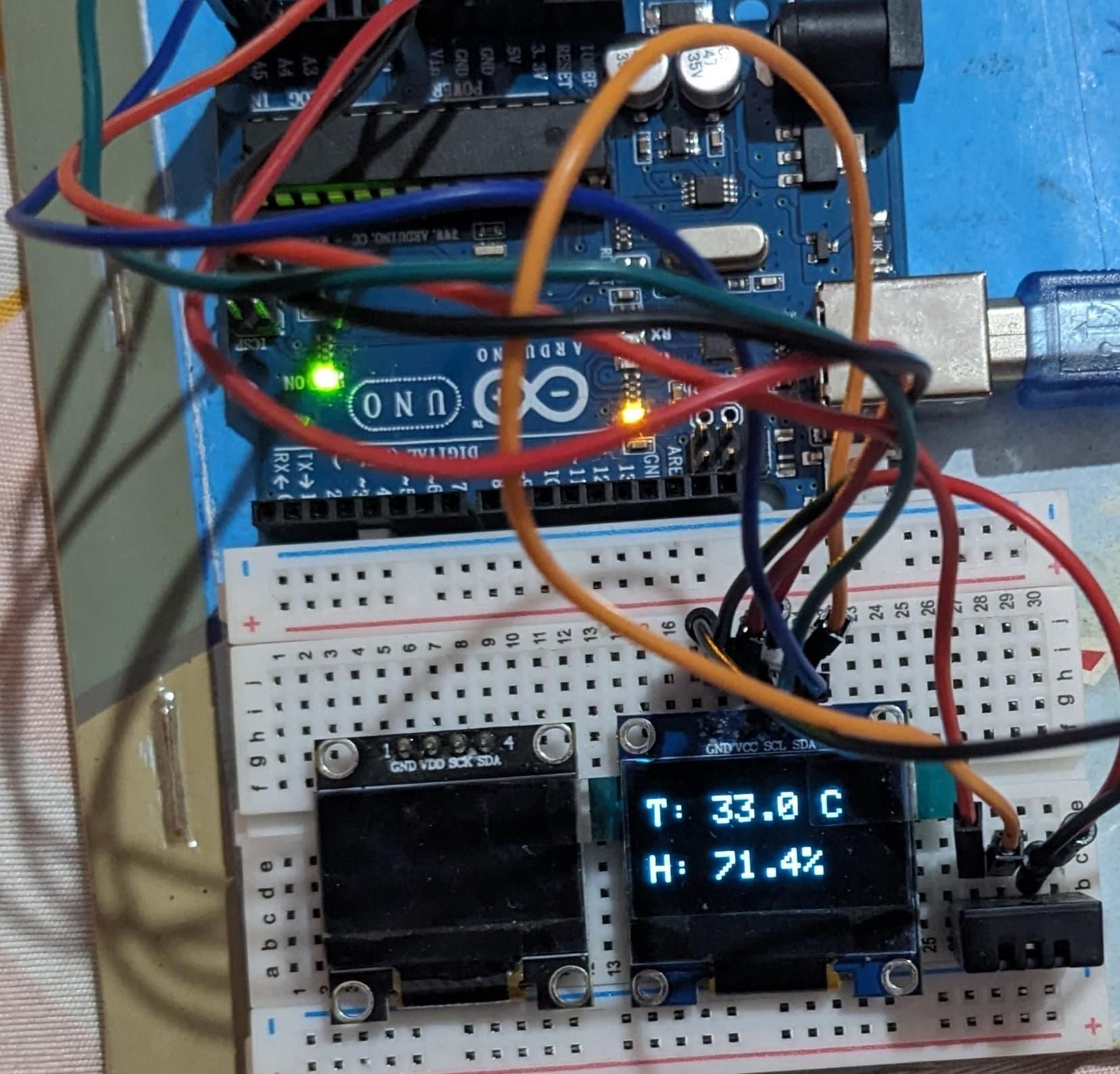 DHT20 and Arduino UNO