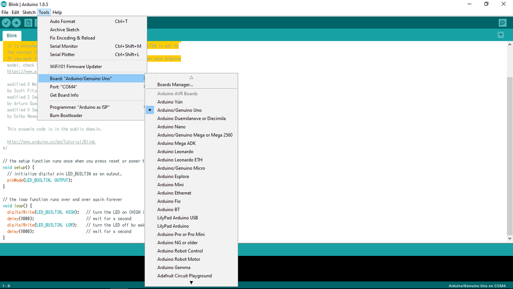 LilyPad Arduino – Blue PCB Electronics