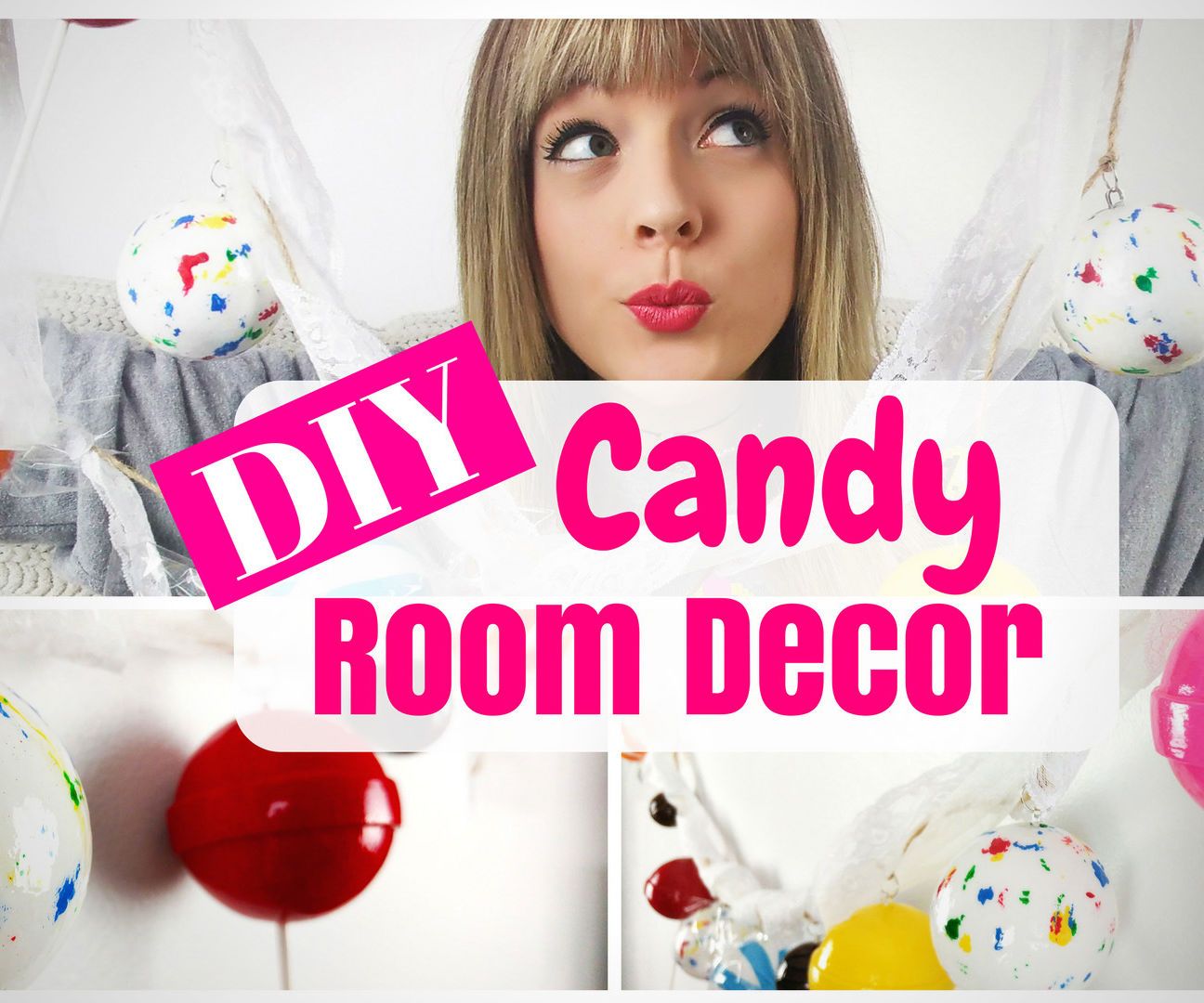 ?DIY Candy Guarland-Room Decor Tutorial-Easy & Cheap-Part 2 