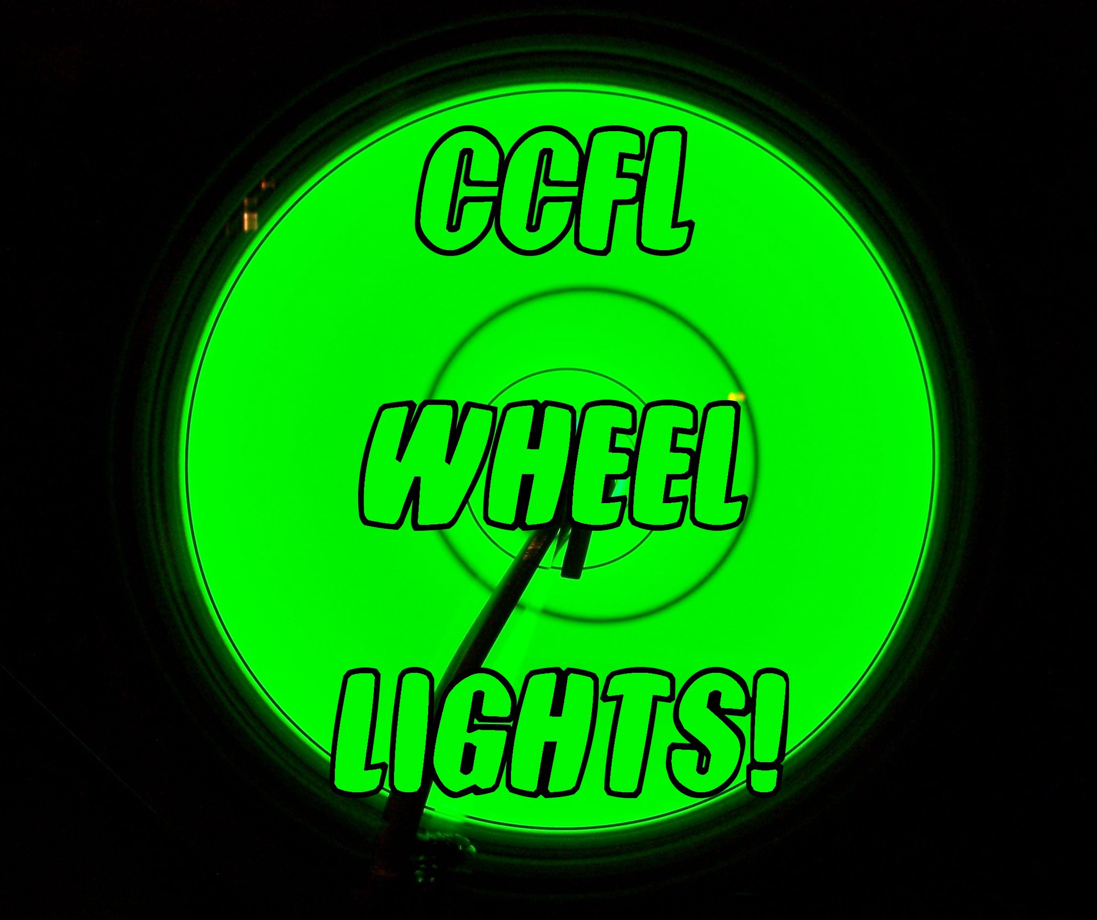 CCFL Bike Wheels! (Now With Video!)