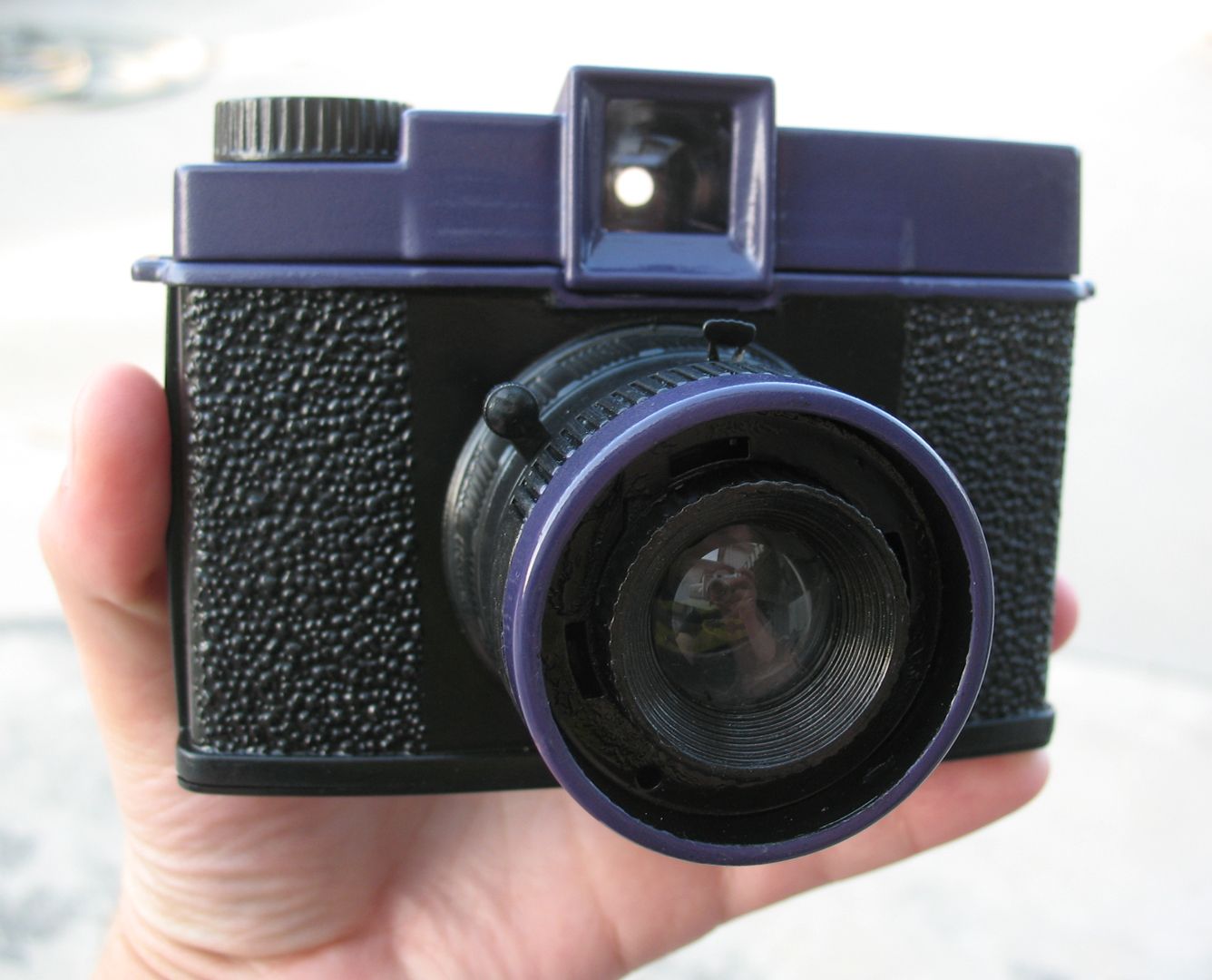 How to paint a plastic camera