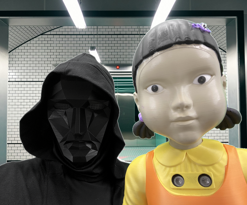Fully Functional (non-violent) Squid Games Doll Using Arduino UNO