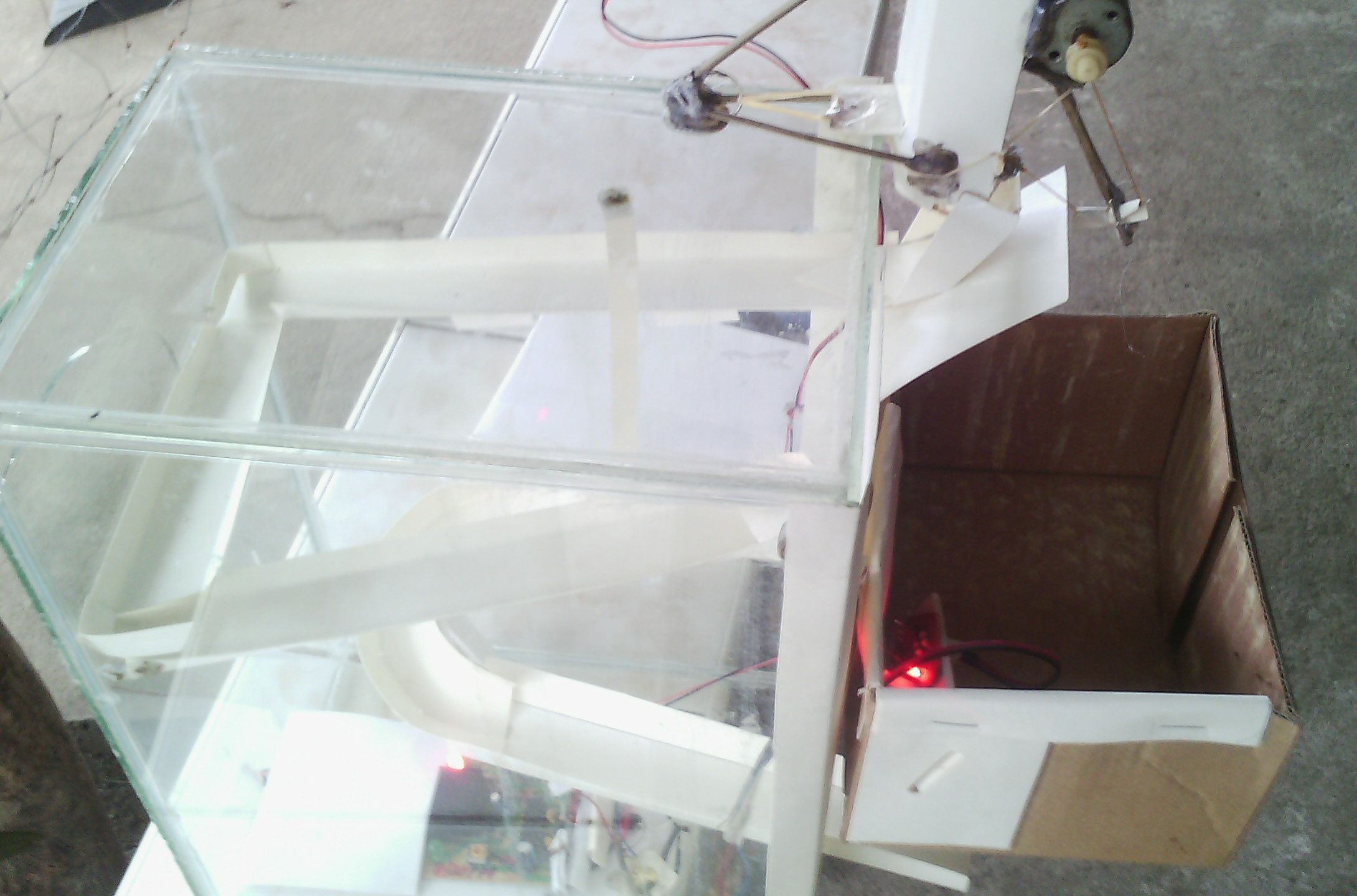 Homemade Gumball or Chocolate Vending Machine