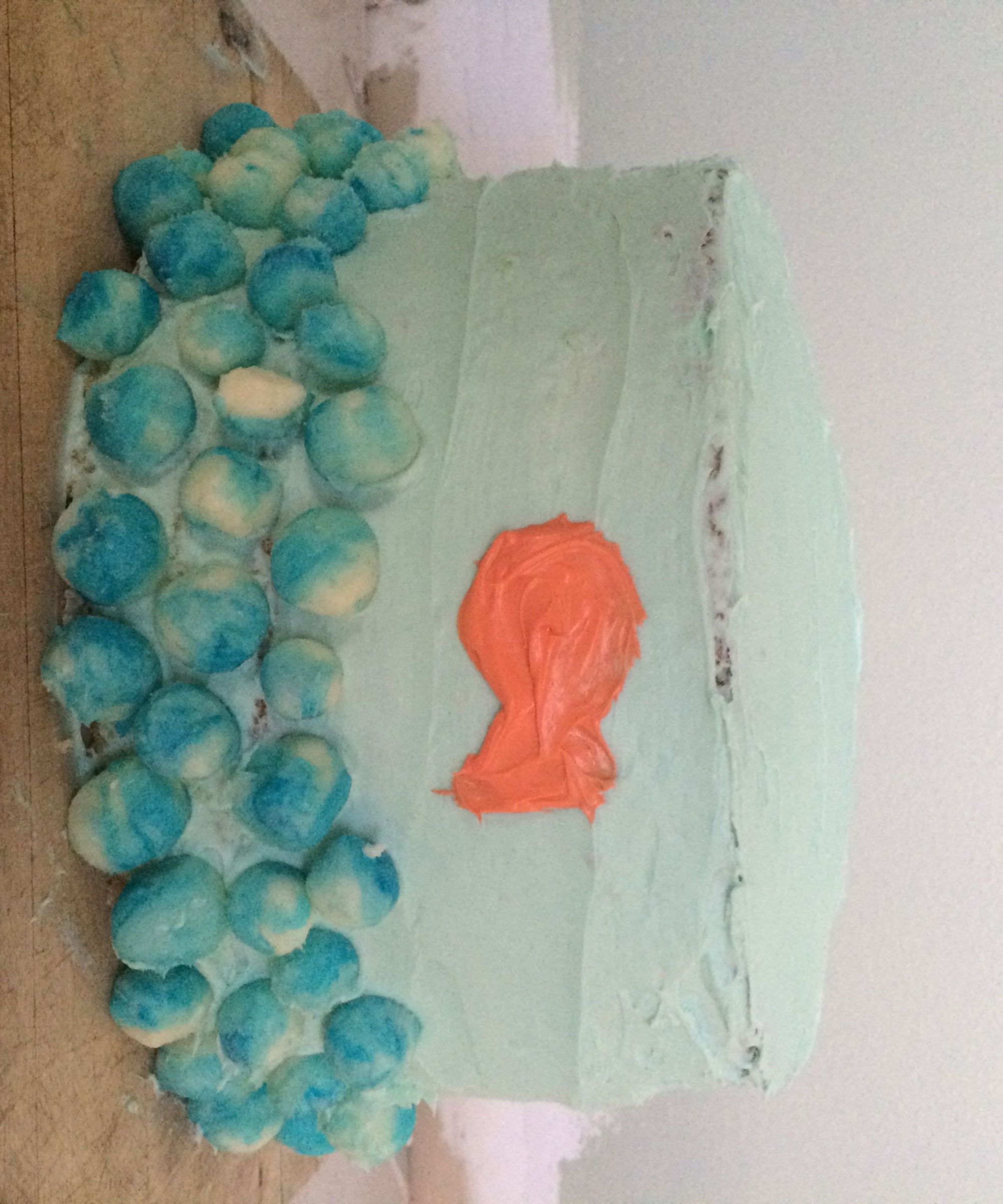 Fish Bowl Cake Decorating