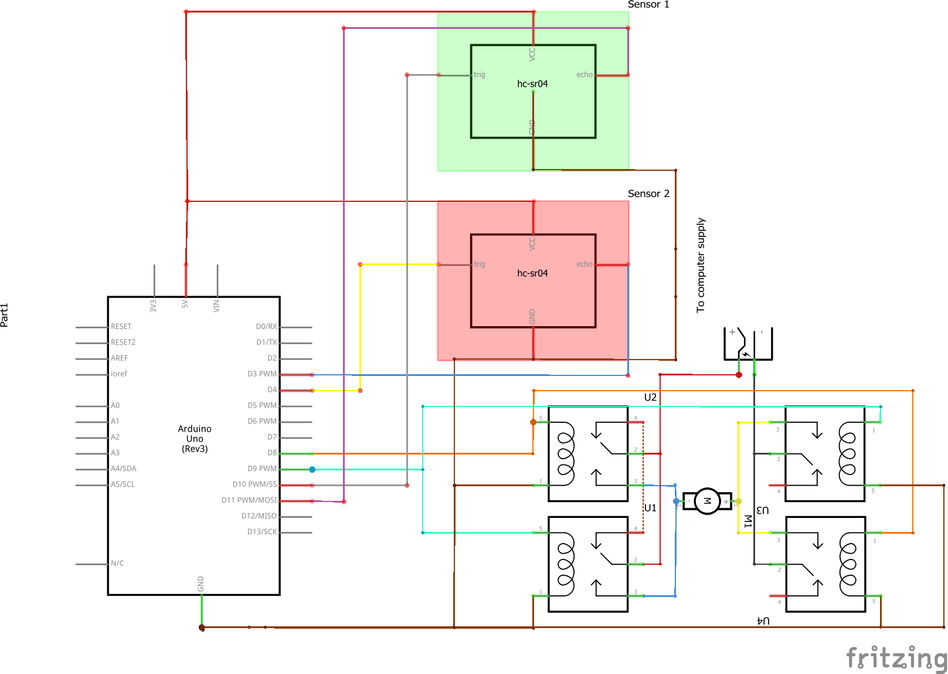 Make a Automatic Self Sensing Opening and Closing Door With Arduino ...