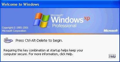 How to Make the Ctrl+Alt+Delete Screen Show Up @ Logon