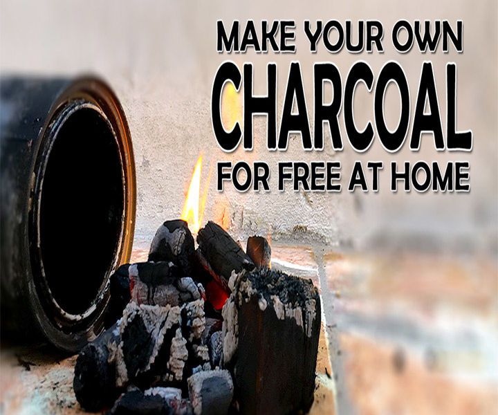 Make Your Own Charcoal at Home (Video)