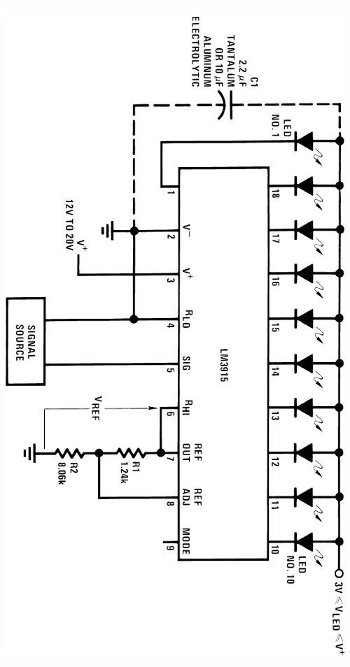 IC LM3916, LM3915, And LM3914 Pinout Diagram, Specification, 45% OFF
