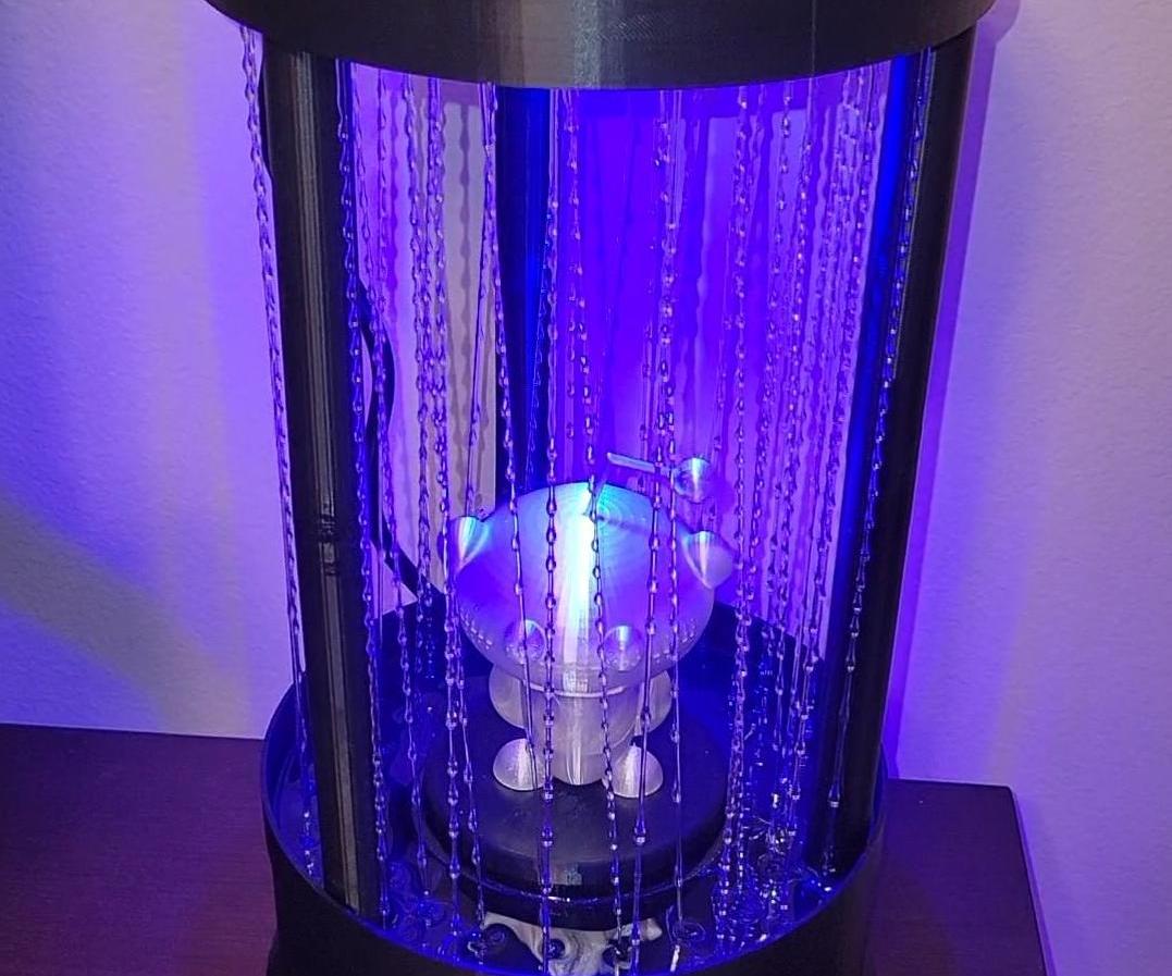 3D Printed Oil Rain Lamp 19 Steps (with Pictures) Instructables