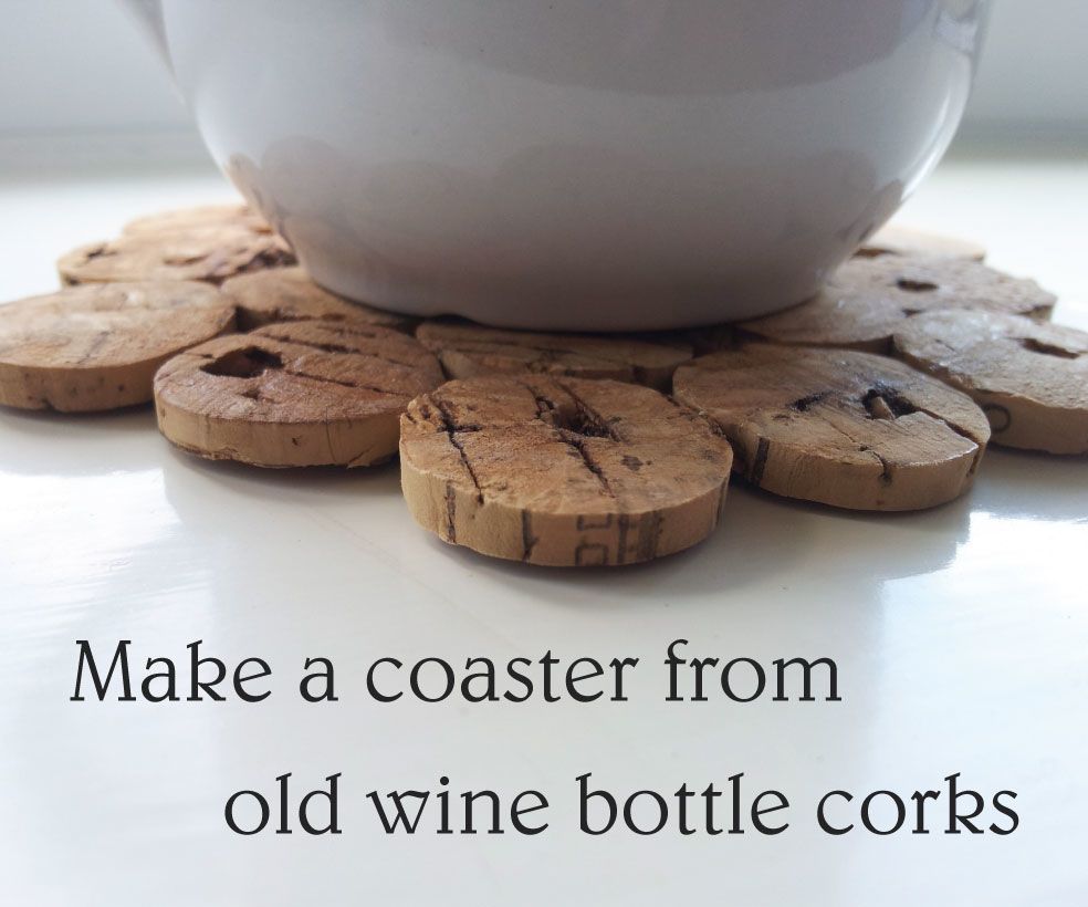 Make a Coaster From Old Wine Bottle Corks