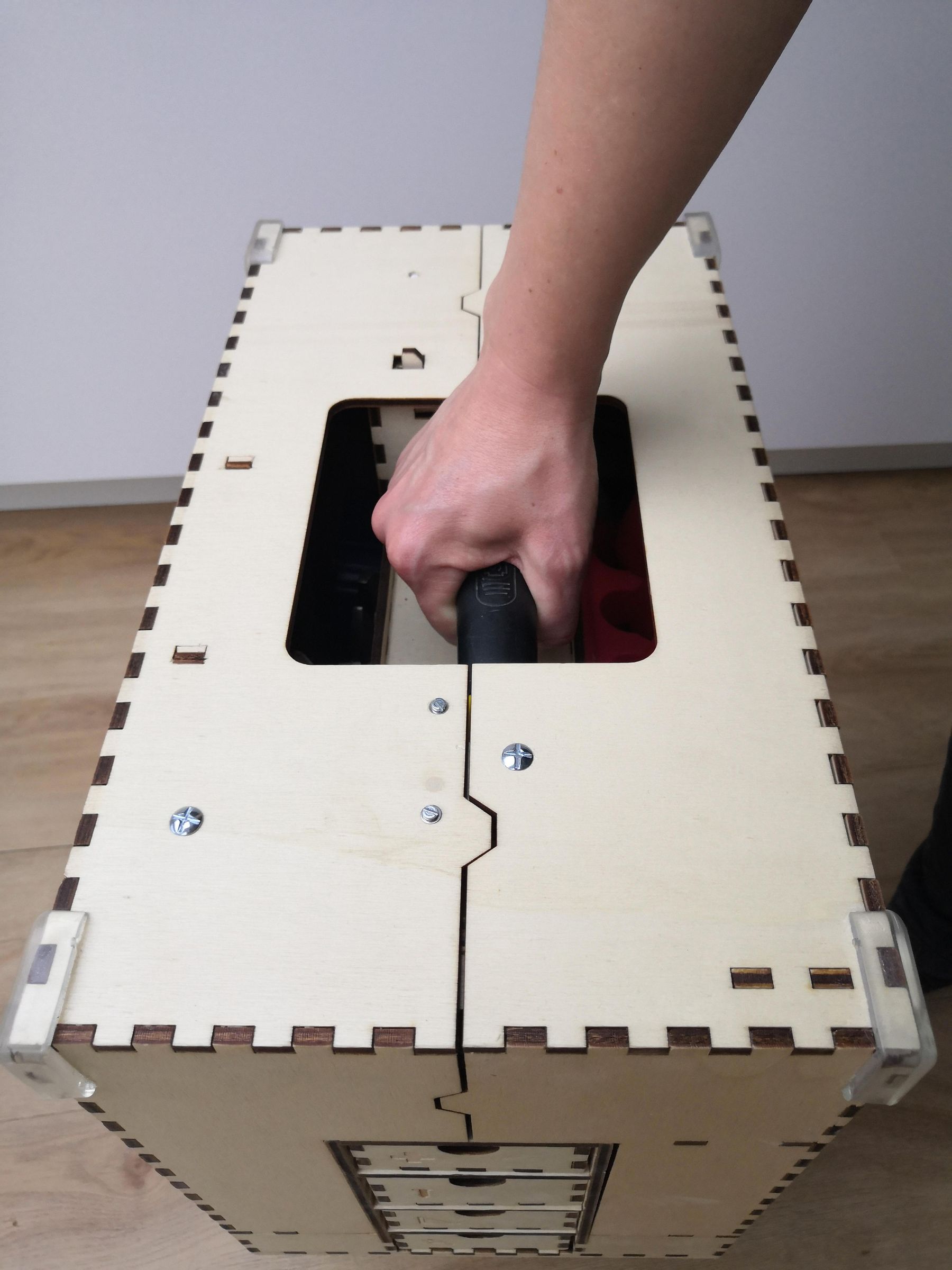 Laser Cut Toolbox 7 Steps (with Pictures) Instructables