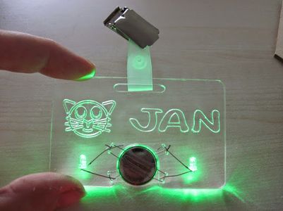LED Nametag : 4 Steps (with Pictures) - Instructables