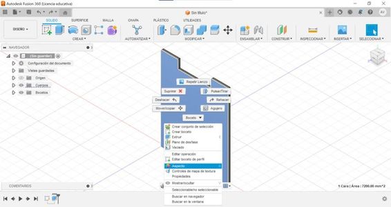Cambiar Aspecto Del Modelo De La Base