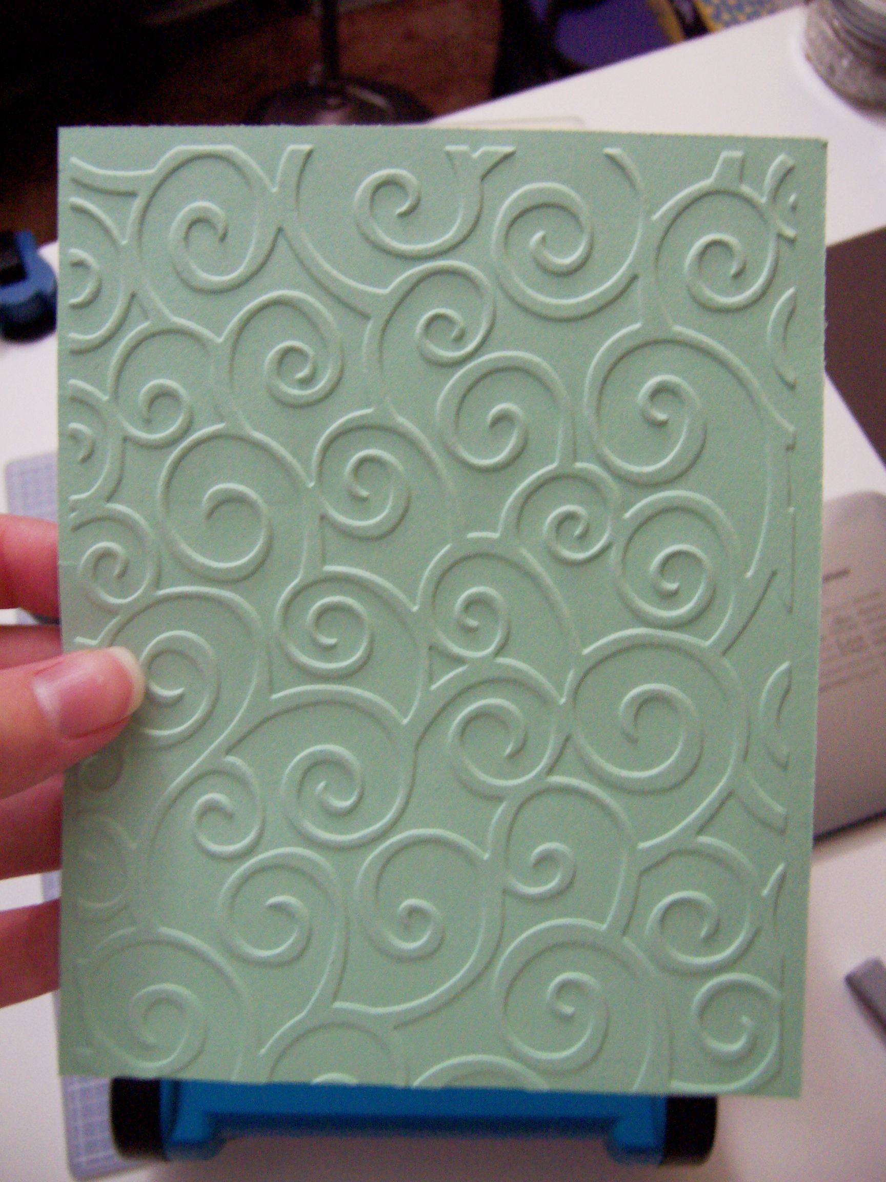Mint Chocolate Chip Valentine Card 12 Steps (with Pictures