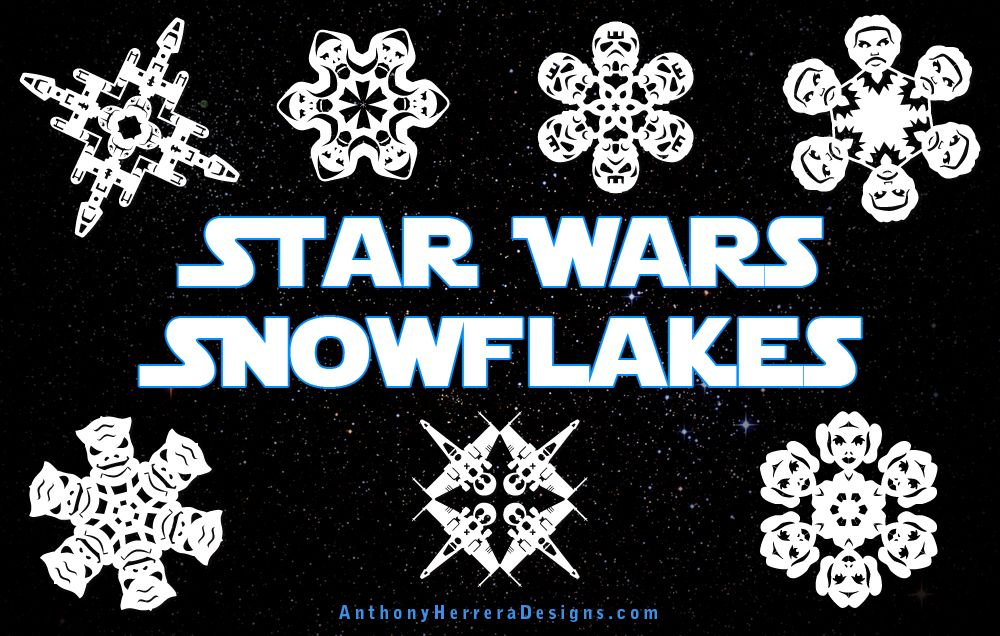 How to Make Star Wars SnowFlakes