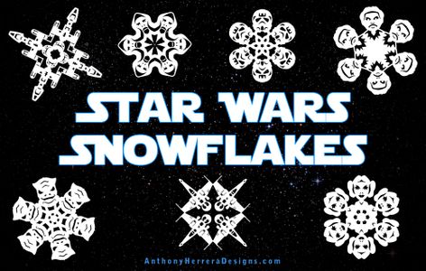 How to Make Star Wars SnowFlakes